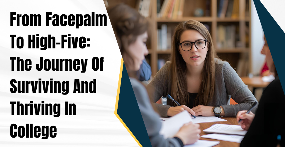 From Facepalm To High-Five: The Journey Of Surviving And Thriving In College 